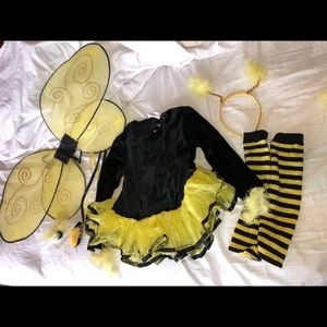 Halloween costume- Bumblebee, size 4-6